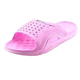 Vertico Slide-on Women's Shower and Poolside Sandal (7/8, Pink)