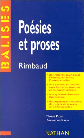 Poésies et proses, Rimbaud
