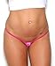 Micro Gigi Extreme G-String - Sparkle - Sunset Fuchsia (S/M)