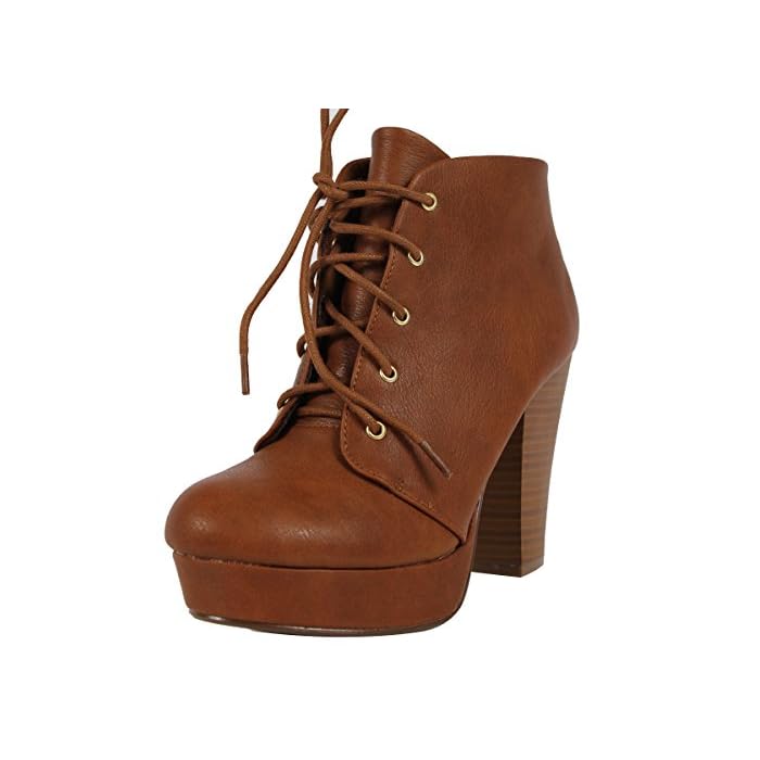 Buy Soda Agenda-5 Womens Chunky Heel 