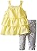 Calvin Klein Baby-Girls Infant Tunic with Yellow Printed Leggings