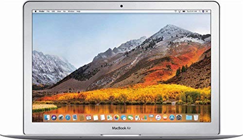 Apple 2017 MacBook Air with 1.8GHz Core i5 CPU 13-inch 8GB RAM 128 GB Storage Silver (Renewed)