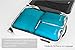 Compression Packing Cubes, Luggage Packing Organizers for Travel Accessories Sea Blue