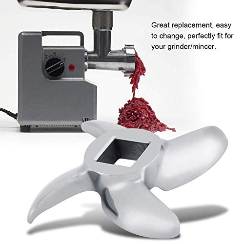 Meat Grinder Blade, Sharp Stainless Steel CrossShaped Mincer Blades Replacement for Grinders