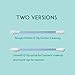 Rnker Reusable Medical Silicone Rough Friction Q-Tip for Ears Cleaning, smooth Q-Tip for Cosmetic makeup for women (2 in 1 package, Green) Upgraded Version