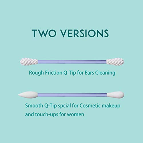 Rnker Last Swab Reusable Medical Silicone Rough Friction QTip (4pcs