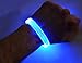 GlowCity LED Light Up Bracelets (Blue),2-pack