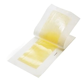 Buy 5pcs Hot Double Side Hair Removal Cold Wax Strips Paper For