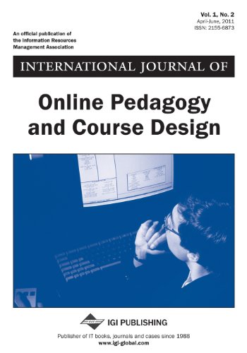 International Journal of Online Pedagogy and Course Design, Vol 1 ISS 2