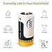 Keenstone Rechargeable C Batteries 1.2V 5000mAh Ni-MH High Capacity C Size Batteries (4 Pack)