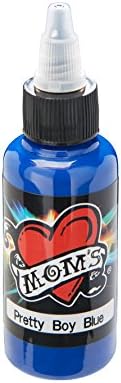MOM'S Tattoo Ink - Pretty Boy Blue 2 Oz.