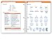Dated Middle School or High School Student Planner for Academic Year 2019-2020 (Matrix Style - 8.5 - Subjects Cover) - Bonus Ruler/Bookmark and Planning Stickers