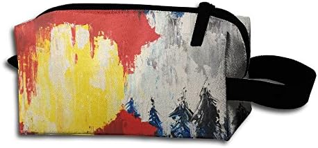 Unisex Colorado Flag Portable Buggy Bag Hanging Travel Bag Makeup Clutch Bag Multifunction Cosmetic Bags Travel Organizer Bag Storage Bag Pouch Multi Pocket