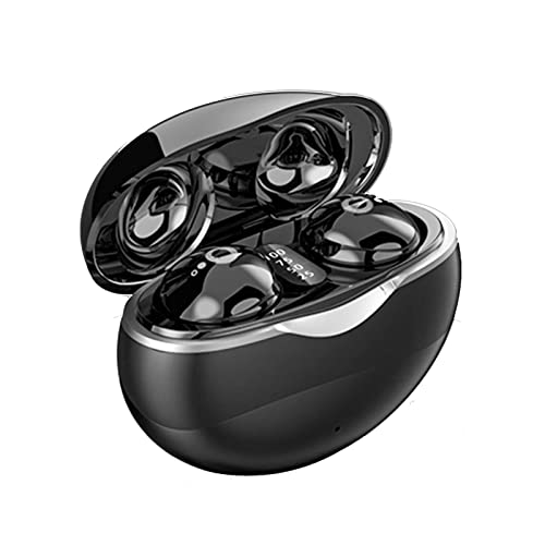 Mini casque Bluetooth sans fil intra-auriculaire - Invisible - Petit casque sans fil - Réduction du bruit pour dormir pour les petites oreilles - Pour enfants - Dormeurs sur le côté - Sport avec étui