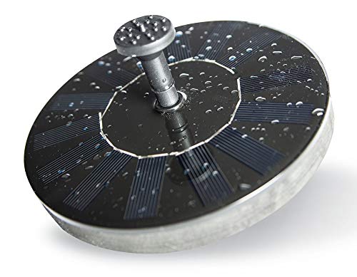 The Paragon Solar Fountain Pump, Free Standing Solar Powered Bird Bath Fountain Water Pump, Solar Outdoor Floating Fountain Pump Kit, for Garden, Pool, Pond, Patio Decoration