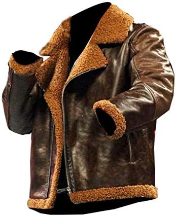 Hot Topic WWE RAW Superstar Dean Ambrose Bomber Brown Leather Jacket