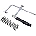 NIUPIKA Jeweler's Saw Frame Adjustable with 144 Blades Professional Jewelry Making Kit primary