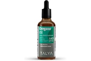 TALYA Oregano Oil 0.67 fl.oz | Oil of Oregano Liquid | Immune Support, High Carvacrol, Digestive Health | Non-GMO | Vegan | Mediterranean Oregano