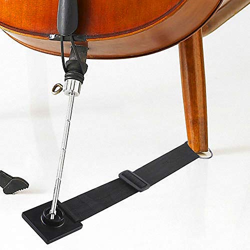 Cello Endpin Rest Endpin Anchor for Cello Adjustable Nonslip with Oring Thick Pad Anti