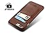 V.Empire iPhone 7 Plus iPhone 8 Plus Wallet Case with Card Holder, Premium PU Leather Card Slots Case, Durable Shockproof Cover 5.5 Inch (Brown)