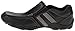 Skechers Men's Diameter-Zinroy Slip-On Loafer,Black Leather,10 M US