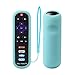 TCL Roku RC280 Remote Case SIKAI Silicone Shockproof Protective Cover for Roku 3600R / TCL Roku RC280 TV Remote [RoHS Tested Material] Skin-Friendly Anti-Lost with Remote Loop (Glow in Dark-Blue) primary