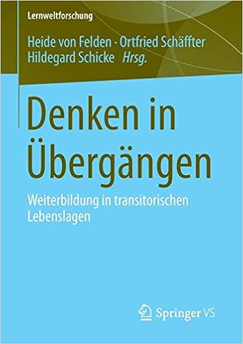 Amazoncom Denken In übergängen Weiterbildung In -