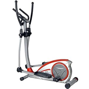 YAYY Eliptical Trainer Elliptical Machine Trainer With LCD Monitor And Quiet For Home Gym Fitness Workout Elliptical Machine Trainer Cross Trainers (Color : Silver Size : 120x67x154cm)(Upgrade)