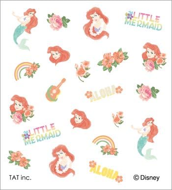 Amazon 10枚セット ｔ ｇｅｌ ｃｏｌｌｅｃｔｉｏｎ プティット ネイルシール ディズニープリンセス ハワイアン アリエル ディズニー ｔ ｇｅｌ シール ステッカー 通販