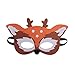 8 Pieces Forest Friends Felt Animal Mask for Birthday Party Favors Dress-Up Costume