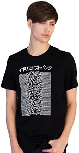 Japanese T Shirt - Pulsar Joy Division Used on Unknown Pleasures - Post-Punk (XXXXL)