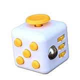 Fidget Cube for Fidgeters! Relieve Stress, Anxiety, and Boredom for Children and Adults (Blue)
