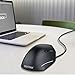 Sharkk Mouse Wired Ergonomic Vertical Mouse Optical Tracking Mouse with Adjustable DPI for Computer and Laptop