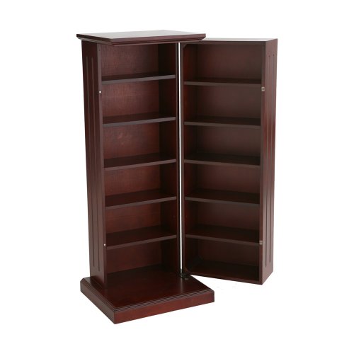 Southern Enterprises Media Storage Pedestal - Cherry