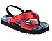 Marvel Ultimate Spider-Man Sling Back Flip Flops US Toddler (Large 9/10 M US Toddler)