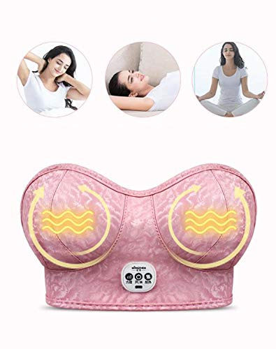 electric vibrating breast enhancer enlargement massager Electric breast enlarger enlargement relax massage machine Health care  beauty Grow big breast women Vibrating massage bra device Plug Type: US  Plug