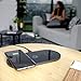 LXORY Dual Wireless Charging Pad - Double Qi Fast Charger for Two Phones (9W/Pad) - AirPods Wireless Charger Compatible with iPhone X/8, S10/S9 + All Qi Ready Phones - Charging Mat 18W Adapter Incl.