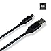Type C Charger Cable, MIVINE 3 Pack 6Ft Nylon Braided USB C Reversible Connector Fast Charging Data Cable for Galaxy Note 8 S8 S8+ Oneplus 3T 5 5T Pixel 2 XL Nexus 6P 5X LG G6 G5 V20 Moto Z Play