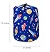 Wildkin Kids Sleeping Bag – Roll-Up Design with Storage Bag for School, Travel & Camping - Out of This World