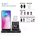 Wireless Charger, 3 in 1 iPhone Fast Charging Station for Apple Watch and Airpods[Separated Design],Charging Stock Compatible with iWatch Series 1/2/3/4,iPhone XR/Xs Max/X/8 Plus