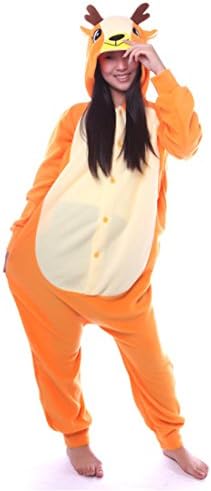 JJEUWE Christmas Sika Deer Dress Up Costumes Cosplay Romper Playsuit Outfits