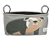 3 Sprouts Stroller Organizer, Bulldog, Gray