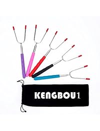 KENGBOU1 Varillas extensibles para asar marismas,