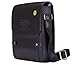 Videng Polo Men's Leather RFID Blocking Secure Briefcase Shoulder Messenger Bags, V1-brown