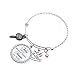 Maid of Honor Gift, Bridesmaid Gift Always my Sister Bangle, Today My Maid of Honor/Marton of Honor Forever My Sister Gift Wedding Adjustable Bracelet