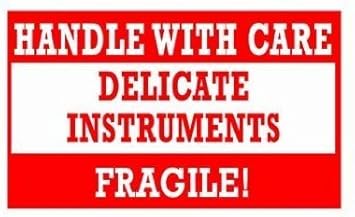 Amazon Com Digiorange 3 X 5 Fragile Handle With Care Delicate Instruments Shipping Labels 300 Per Roll Message Labels Office Products Amazon Com Digiorange 3 X 5 Fragile Handle With Care Delicate Instruments Shipping Labels 300 Per Roll Message Labels Office Products