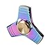 Rainbow Colors EDC Fidget Spinner UFO Tri-spinner Zinc Hand Spinner Aluminum Alloy Fidget Toy Anxiety Stress Adults Kid Metal Spinner