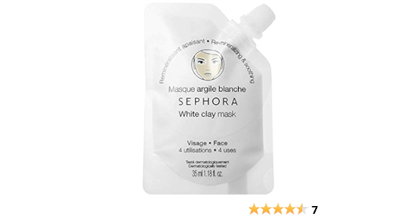 Amazon.com : SEPHORA COLLECTION Clay Mask - White 1.18 oz./ 35 mL : Beauty  \u0026 Personal Care