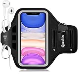 QUANFUN Compatible iPhone Xs X 8/7/6/S Plus Sports Armband, Fitness Running Workout Gym Jogging Case Holder Arm Band Strap Compatible Galaxy S8 S7 Plus Edge Note8, Fits 5.5" to 6.5" Cell Phones