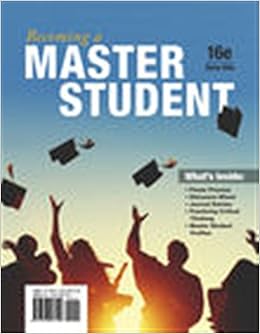 Becoming a Master Student Becoming a Master Student